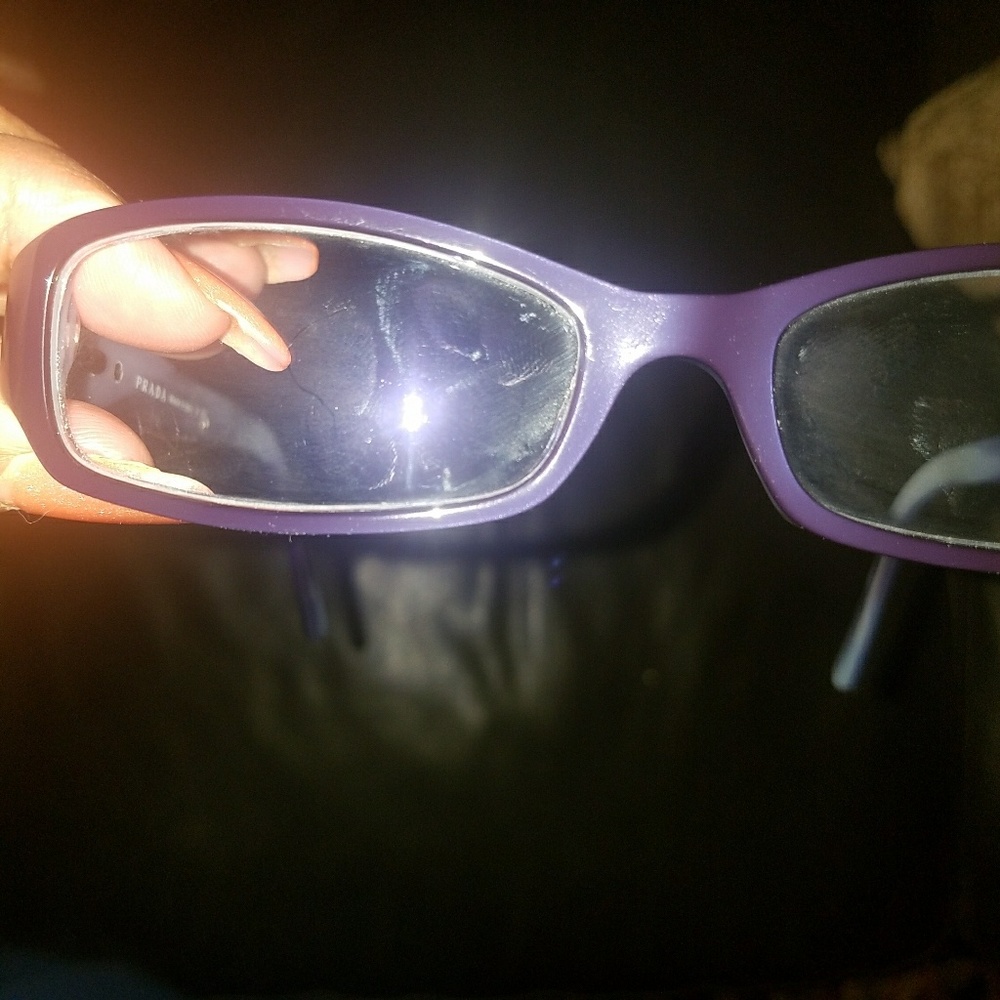 Prada prescription glasses used lenses can be popp - Picture 2 of 4